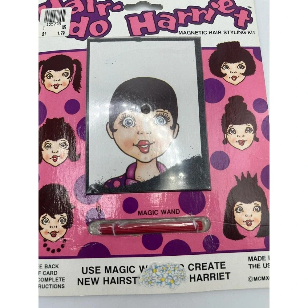 2 Wooly Willy Magnetic Wand Game and Hair-Do Harriet Only One Pen.‎